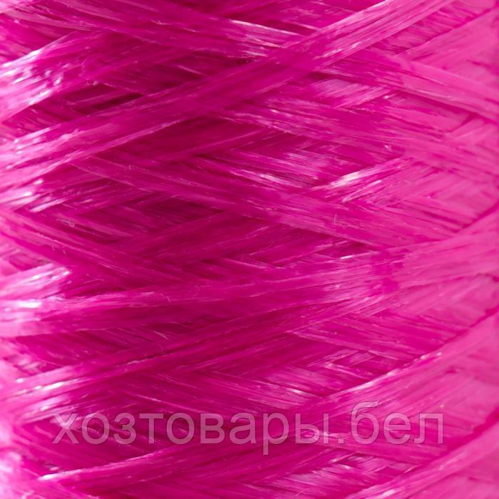 Пряжа "Для вязания мочалок" 100% полипропилен 400м/100±10 гр (пион) - фото 3 - id-p204351845