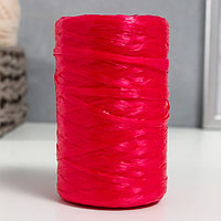 Пряжа "Для вязания мочалок" 100% полипропилен 400м/100±10 гр (рубин)