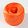 Пряжа "Для вязания мочалок" 100% полипропилен 300м/75±10 гр в форме клубка (лиса), фото 2