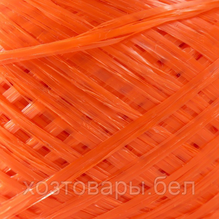 Пряжа "Для вязания мочалок" 100% полипропилен 300м/75±10 гр в форме клубка (лиса) - фото 3 - id-p204351891