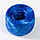 Пряжа "Для вязания мочалок" 100% полипропилен 300м/75±10 гр в форме клубка (синий перламутр), фото 2