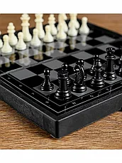 Игра 3 в1 Шахматы,шашки,нарды 28,5*28,5 см  магнитные  MAGNETSPEL, фото 3