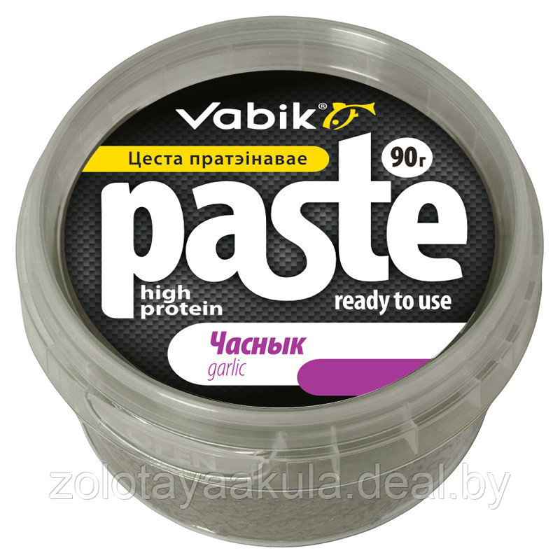 Приманка Vabik Paste тесто протеиновое Чеснок 90г - фото 1 - id-p204359121