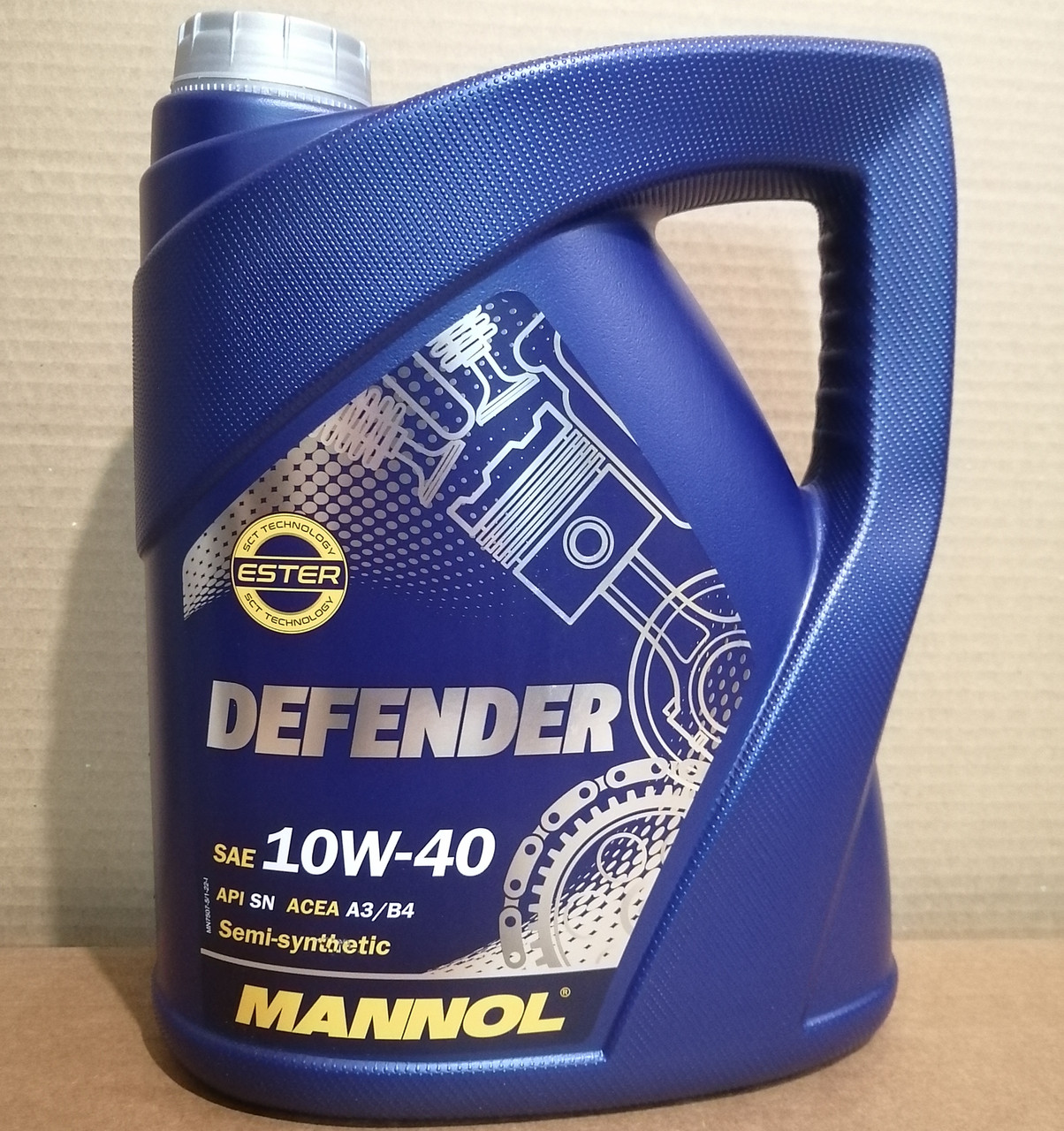 10W-40 Масло моторное MANNOL Defender 7507, 5л