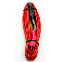 Клип-корд для машинки Red Silicone Clipcord With Springs - силиконовый, пружинный клип-корд