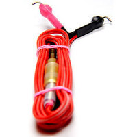 Клип-корд для машинки Red Silicone Clipcord-красный силиконовый клип-корд