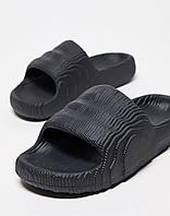 Черные шлепанцы Adidas Adilette 22