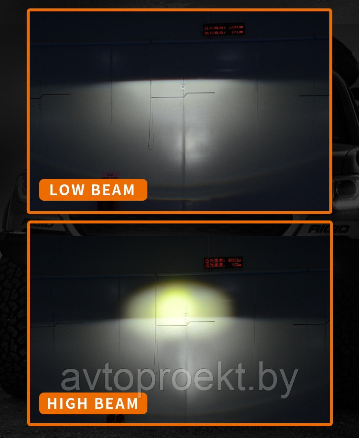 Система внешнего BI-LED освещения AOZOOM MODEL: YLOP-03 - фото 5 - id-p204371155