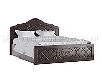Кровать Престиж 1,6м венге/шоколад - МиФ