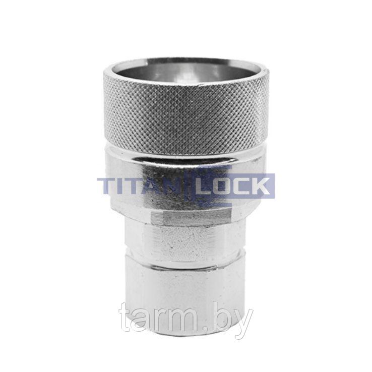 БРС розетка 1/2in серия N (CVV, ISO 14541) резьбовая, оцинк. сталь TL4NF TITAN LOCK - фото 1 - id-p204381207