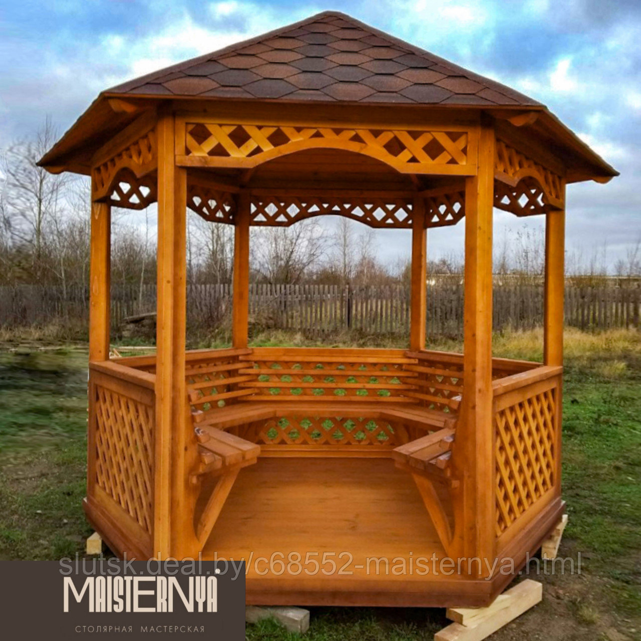 Беседка "Камелія" d 3 м.