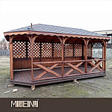 Беседка "Гонар" 4,00 м × 2.50 м, фото 7