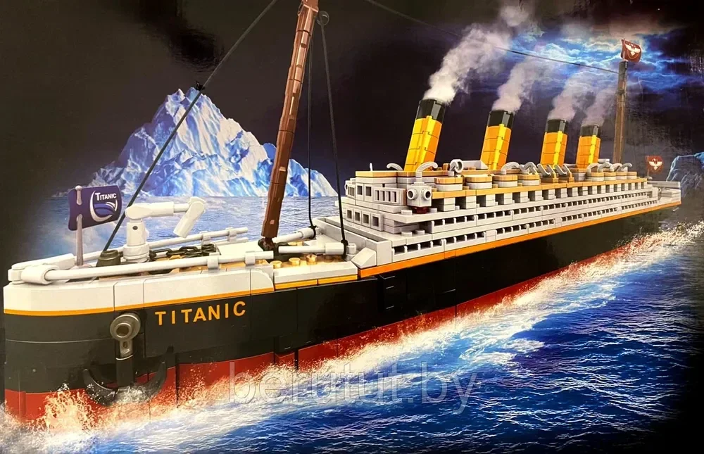 Конструктор большой "Корабль Титаник" 1507 дет - фото 2 - id-p204382496