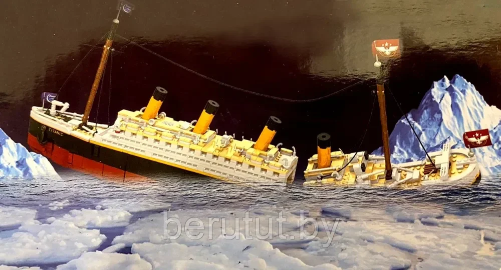 Конструктор большой "Корабль Титаник" 1507 дет - фото 4 - id-p204382496