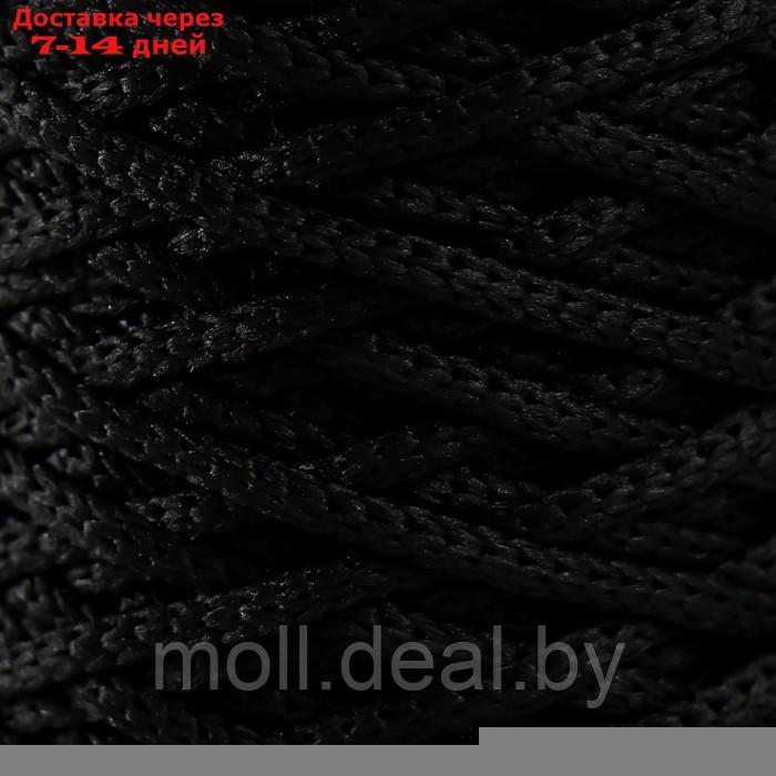 Шнур для вязания 100% полиэфир 3мм 100м/200±20гр (13-черный) - фото 3 - id-p204356203