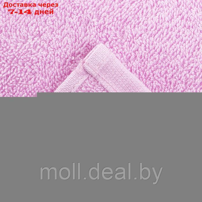 Полотенце махровое Baldric 100Х150см, цвет розовый, 350г/м2, 100% хлопок - фото 4 - id-p204357196