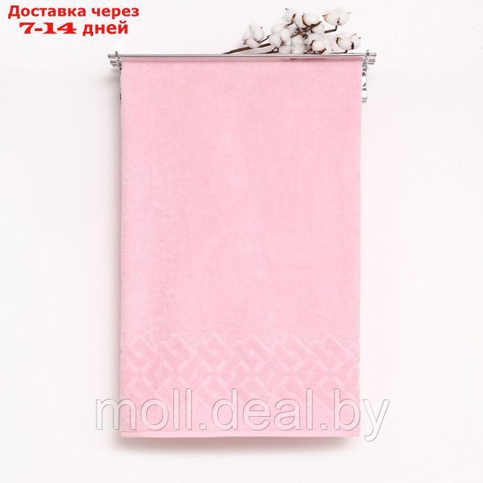 Полотенце махровое Baldric 100Х150см, цвет розовый, 350г/м2, 100% хлопок - фото 1 - id-p204357198