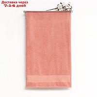 Полотенце махровое Pirouette 100Х150см, цвет розовый-персик, 420г/м2, 100% хлопок
