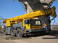 Аренда автокрана 50т тонн Liebherr ltm1050