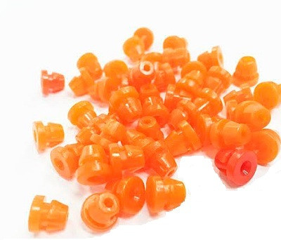 Резинки на штангу grommets, nipples "Durable Nipples-Soft Orange"