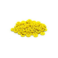 Резинки на штангу grommets, nipples "Yellow O-Ring for Armature Bar - 10шт"