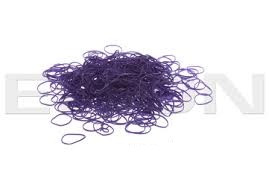 Бандажные резинки для штанги "Bright Purple 12 Rubber Bands - Pkg. 1000" - фото 1 - id-p27998829