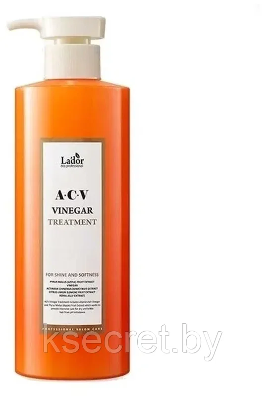 Маска для волос с яблочным уксусом Lador ACV Vinegar Treatment 430 мл - фото 2 - id-p204388988