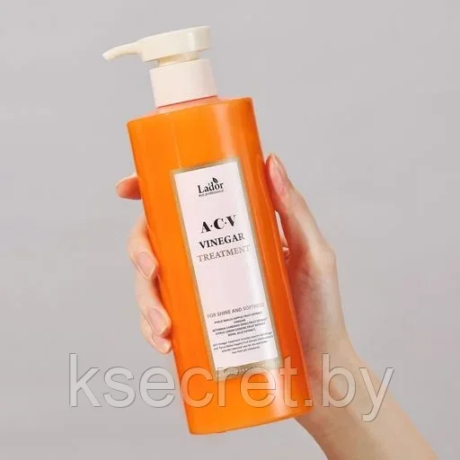 Маска для волос с яблочным уксусом Lador ACV Vinegar Treatment 430 мл - фото 7 - id-p204388988