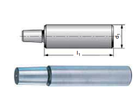 ПЕРЕХОДНАЯ ВТУЛКА с цилиндр. хвостовиком для патрона конус DIN ISO 239 B-конус