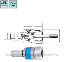 Резьбонарезной патрон ST-GB с цилиндрическим хвостовиком