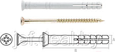 Дюбель-гвоздь 10х100 мм полипропилен потай 5 кг STARFIX SMV2-44954-5, фото 2
