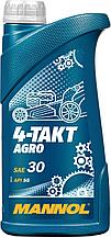 Масло моторное минеральное 1л 4-Takt Agro SAE 30 MANNOL 4036021102054