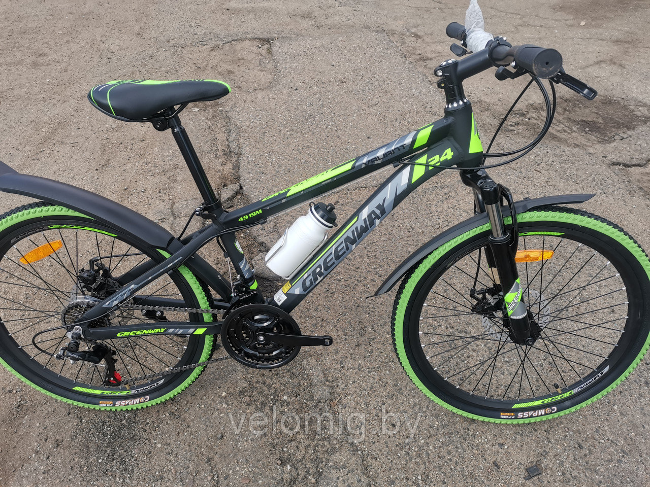 Горный Велосипед Greenway 4919M Valiant 24 (2022) - фото 3 - id-p119841194