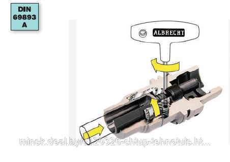 ПРЕЦИЗИОННЫЙ ПАТРОН APC, DIN 69893 A