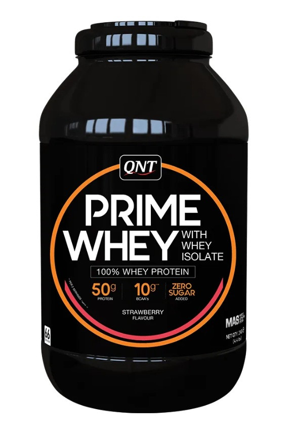 Протеин сывороточный (концентрат+изолят) Prime Whey QNT 908г (соленая карамель) - фото 1 - id-p204390600