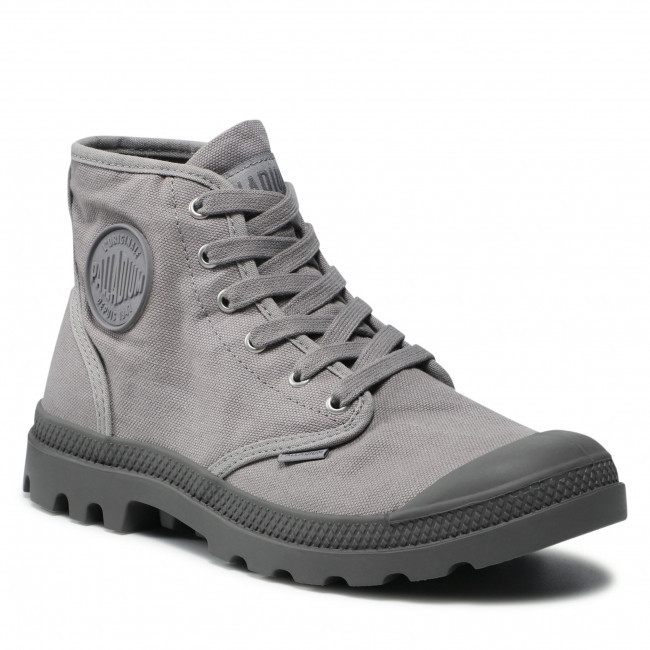 Кеды мужские Palladium PAMPA HI серый - фото 2 - id-p204320662