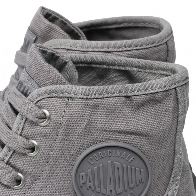 Кеды мужские Palladium PAMPA HI серый - фото 5 - id-p204320662