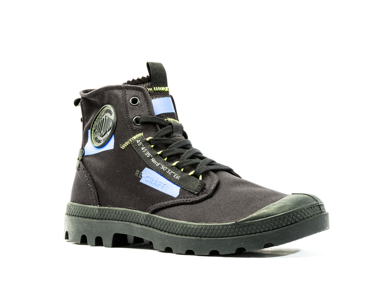 Кеды мужские Palladium PAMPA HI RE-CRAFT черный - фото 3 - id-p204320717