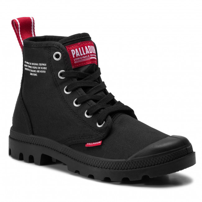 Кеды мужские Palladium PAMPA HI DARE черный - фото 2 - id-p204320730