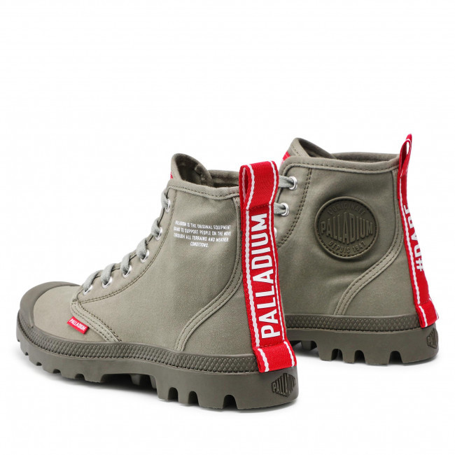 Кеды мужские Palladium PAMPA HI DARE оливковый - фото 4 - id-p204320737