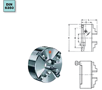 ТРЕХКУЛАЧКОВЫЙ ТОКАРНЫЙ ПАТРОН самоцентрирующийся