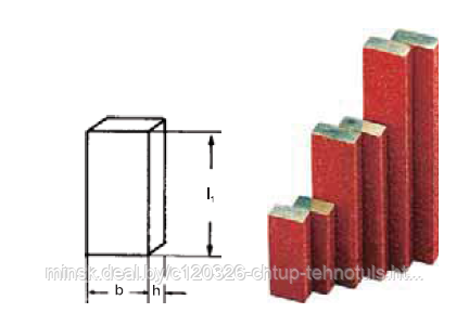 Стержневые магниты, пара, прямоугольные