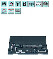 УНИВЕРСАЛЬНЫЕ ШТАНГЕНЦИРКУЛИ С ЦИФРОВЫМ ИНДИКАТОРОМ в наборе