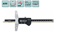 ШТАНГЕНГЛУБИНОМЕР С ЦИФРОВЫМ ИНДИ КАТОРОМ ПОВЫШ. ТОЧНОСТИ MITUTOYO 571, с выходом данных