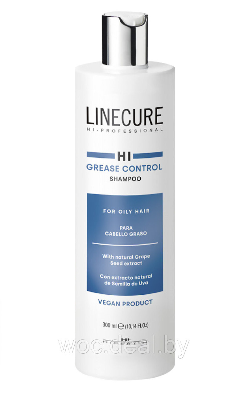 Hipertin Шампунь для жирных волос Grease Control Linecure, 1000 мл - фото 1 - id-p167433321