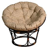 Кресло из искусственного ротанга Papasan коричневый