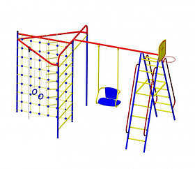 Уличный спортивный комплекс для дачи Пионер Стрела 03 ТК2