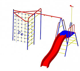 Уличный спортивный комплекс для дачи Пионер Стрела 04 без качели
