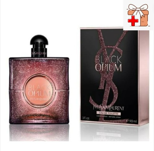 YSL Black Opium / edt 90 ml (Блэк Опиум Туалетная) - фото 1 - id-p105369369