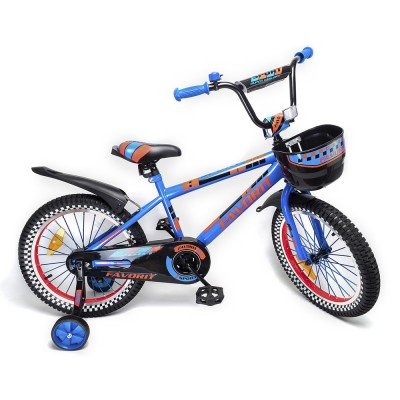 Детский двухколесный велосипед FAVORIT модель SPORT SPT-18BL - фото 1 - id-p204364263